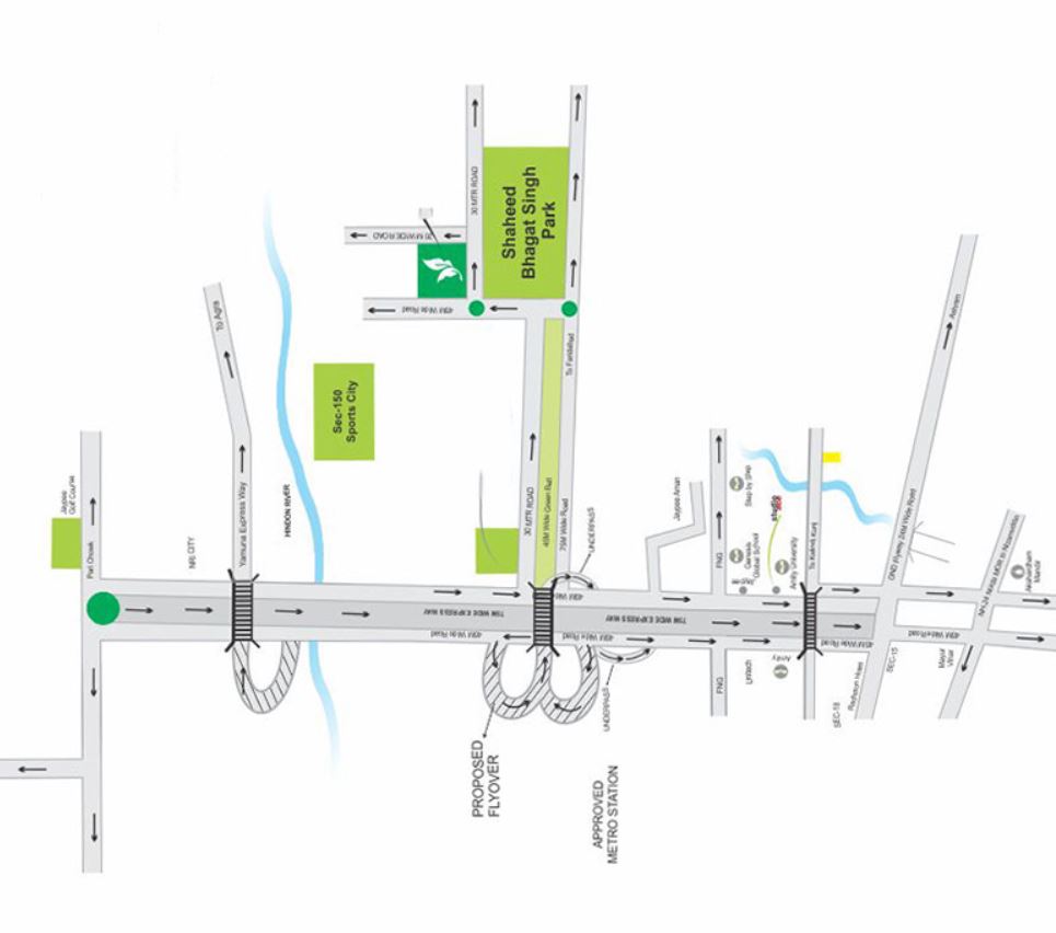Aceparkways location map