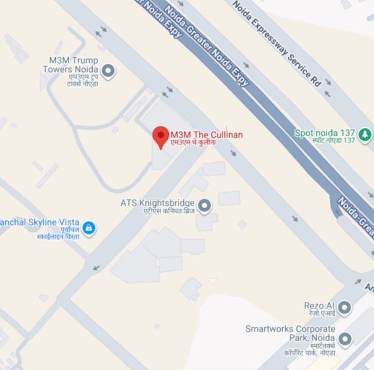 new m3m cullinan locationmap