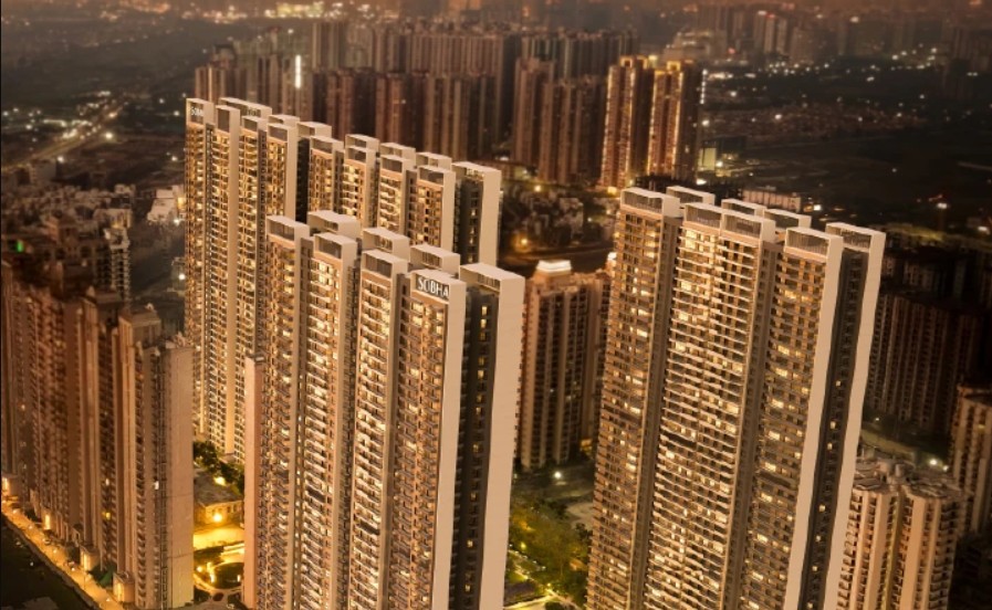 sobha rivana night scene
